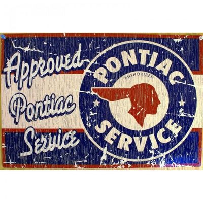 Plaque métal publicitaire 30 x 40 cm : America's Highway