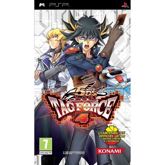 Jeu Yu-Gi-Oh! GX Tag Force Sur PSP Version FR PAL - Très Bon état, Boîte Et Instructions Incluses