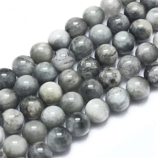 Bracelet En Amazonite - Boules De 8 Mm Rondes Polies - Pierre Naturelle - Neuf Avec étiquettes