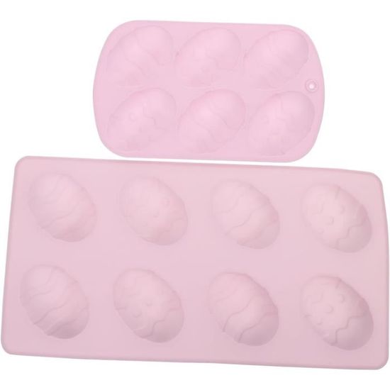 Moule Silicone 3 Pièces Pâques Fleymu - Lutin Figurines Décoration Béton Résine Printemps