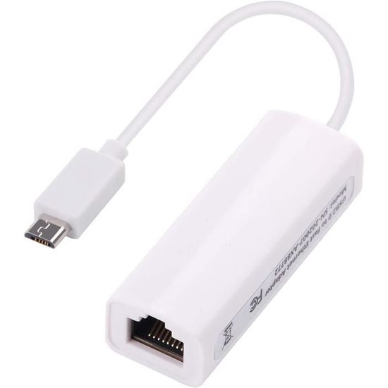 Adaptateur USB Type C vers Ethernet, câble OTG, RJ45, réseau filaire,  100Mbps, dongle LAN avec chargement pour iPad Pro, Google Pixel