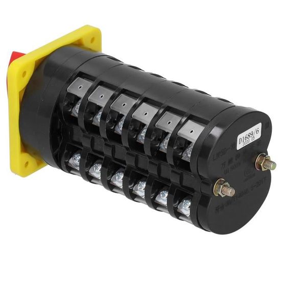 SBSSYVLMV Commutateur Rotatif 690 V 32 A, 1 Pôle, 3 Positions