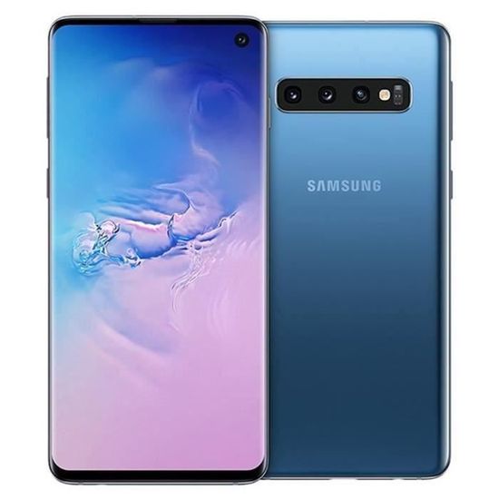 SAMSUNG Galaxy S10 128 go Bleu SIM Unique