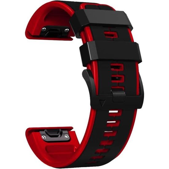 Bracelet De Remplacement En Silicone Pour Garmin Swim – Taille L, Noir, Souple Et Résistant