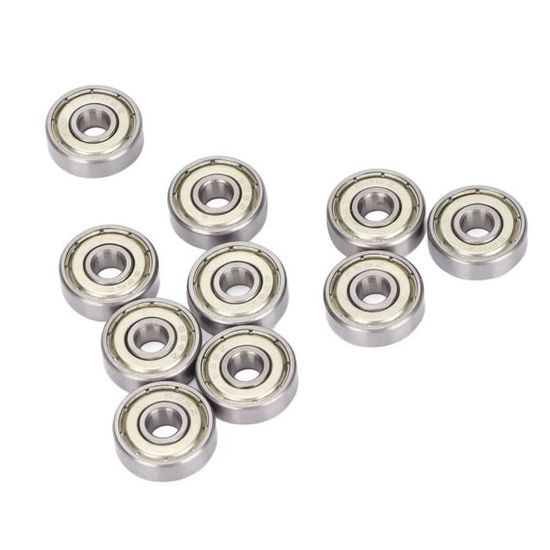 Cikonielf Roulement à Billes à Gorge Profonde 10 Pièces I.D 3/4/5 / 6mm