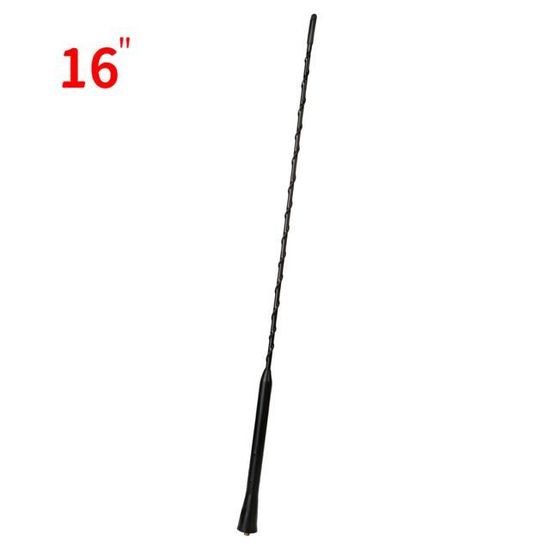 Antenne De Toit Voiture 16 Pouces Pour Renault Mégane 3, Clio 4, Duster… - Amplifiée FM/AM, Installation Facile