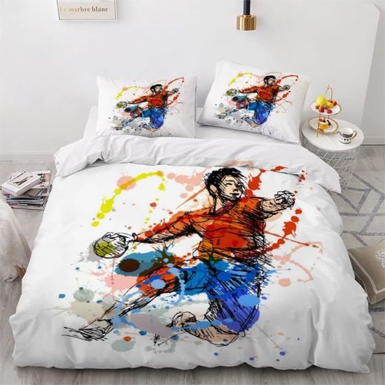 Housse De Couette 140X200 Gamer-Parure De Lit 140 X 200 Ado Garçon Avec