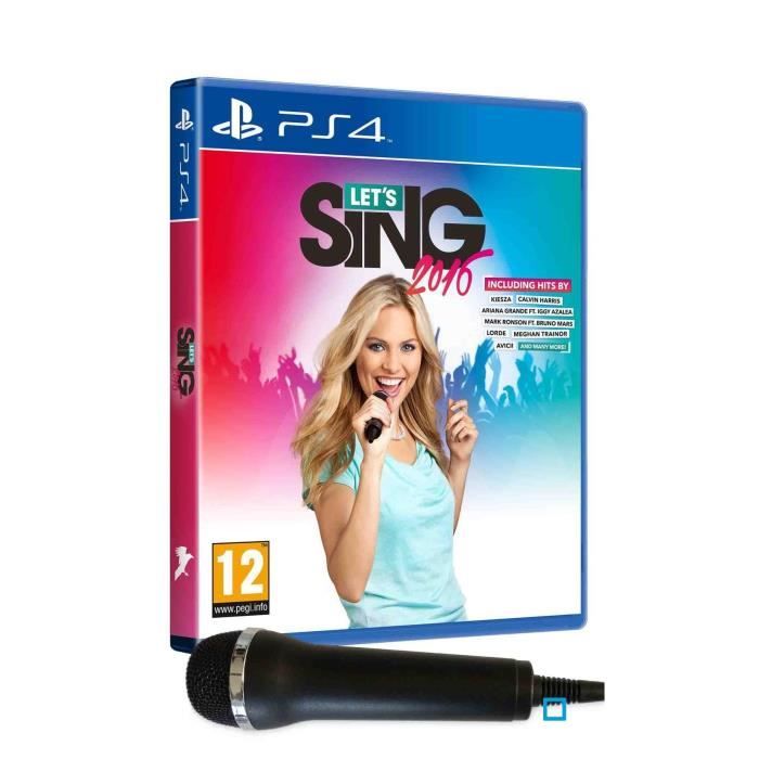 Koch Media Let'S Sing 16 Hits Internationaux Jeu PS4 + 1 Micro