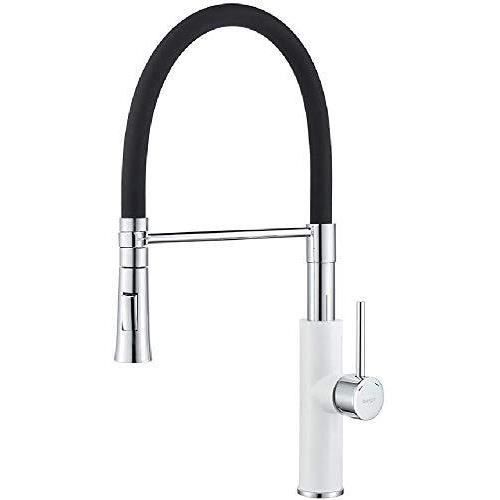 IBERGRIF M22115W 2, de Cuisine Flexible, Mitigeur d'évier Pro