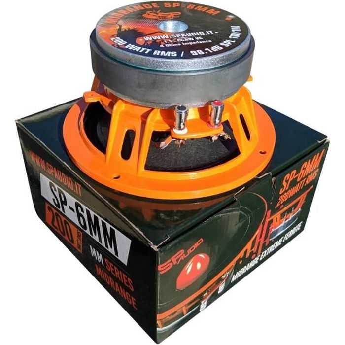 SP AUDIO SP6MM haut-parleur médium-bas midrange 16,50 cm 165 mm 6,5\