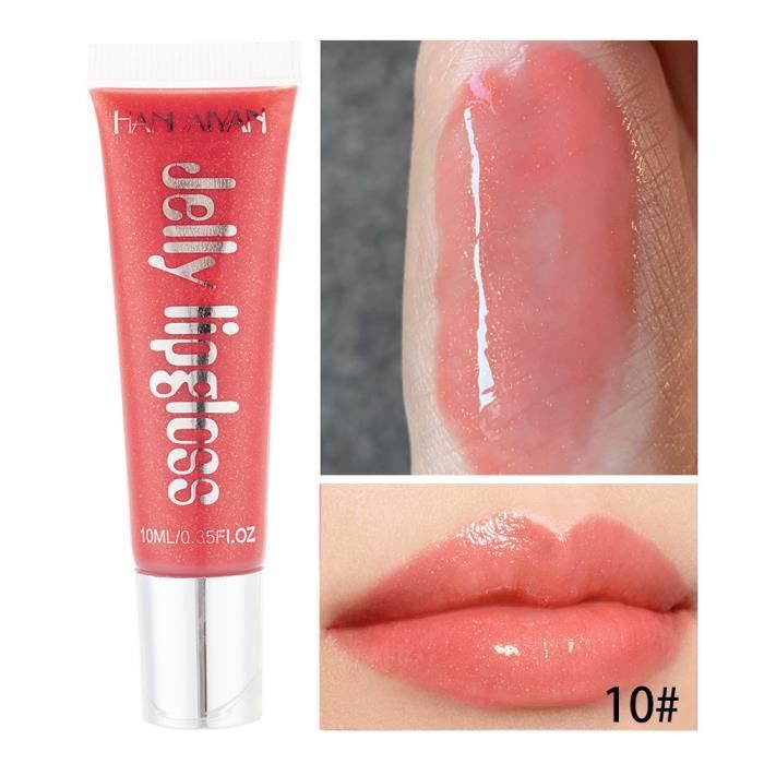 rouge à lèvres Gelée imperméable durable Lippies Lip Gloss Gel Maquillage Hydratant Clair QXH91004086J_Ion