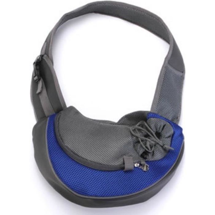 Sac de Transport Bandoulière pour Chien Chat, Sac Porte Chien Sac Bandoulière pour Chien 37*29*25cm Bleu Royal
