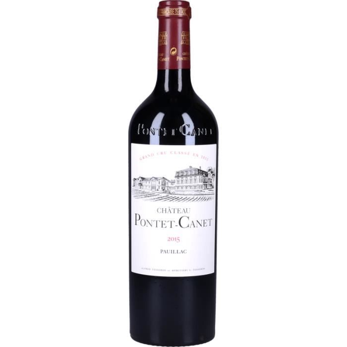 Vin Rouge - Château Pontet-Canet 2015 - Bouteille 75cl