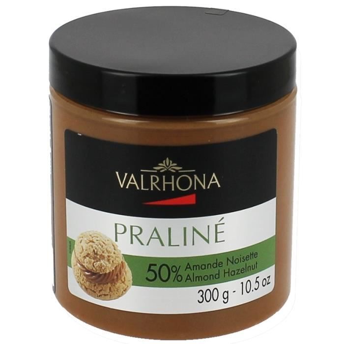 Praliné 50% Amande Noisette Valrhona 300g
