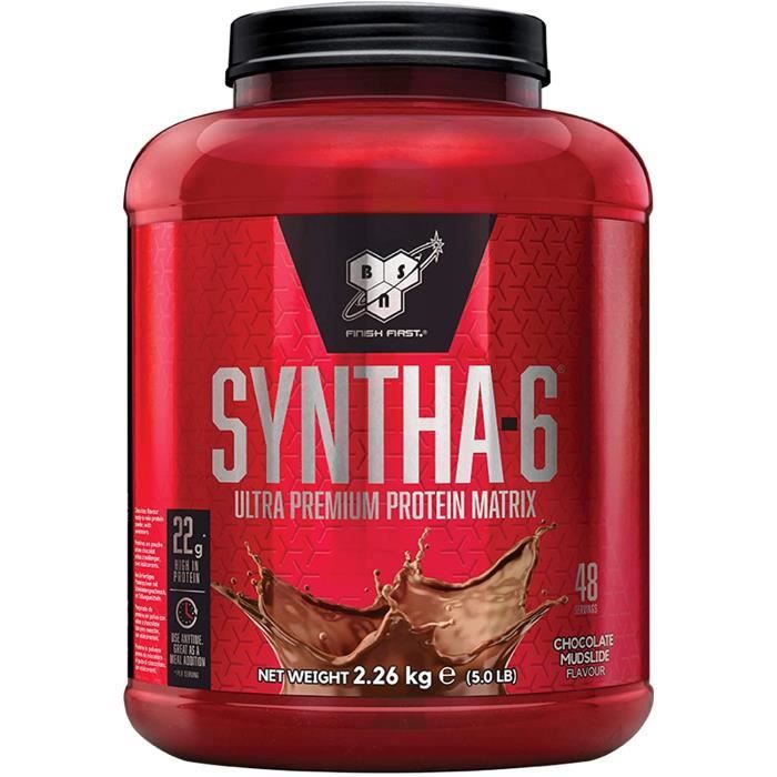BSN Syntha 6 Ultra-Premium Poudre de Protéine pour Musculation et Récupération, Saveur Chocolat, 48 Portion28