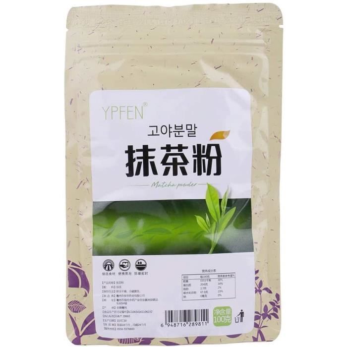 MMRM 100 g de poudre de thé vert matcha japonais naturel 112