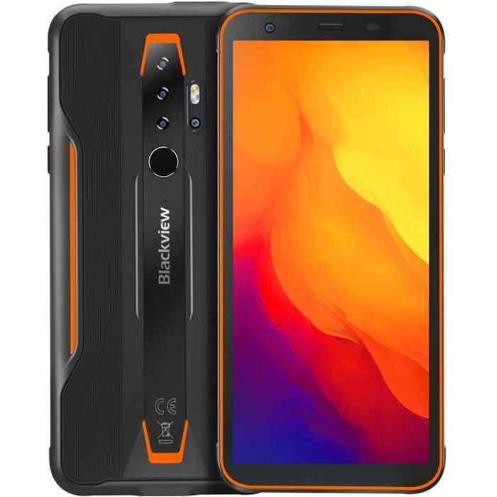 Blackview BV6300 Pro 4G Smartphone IP68 étanche 128Go 5.7\