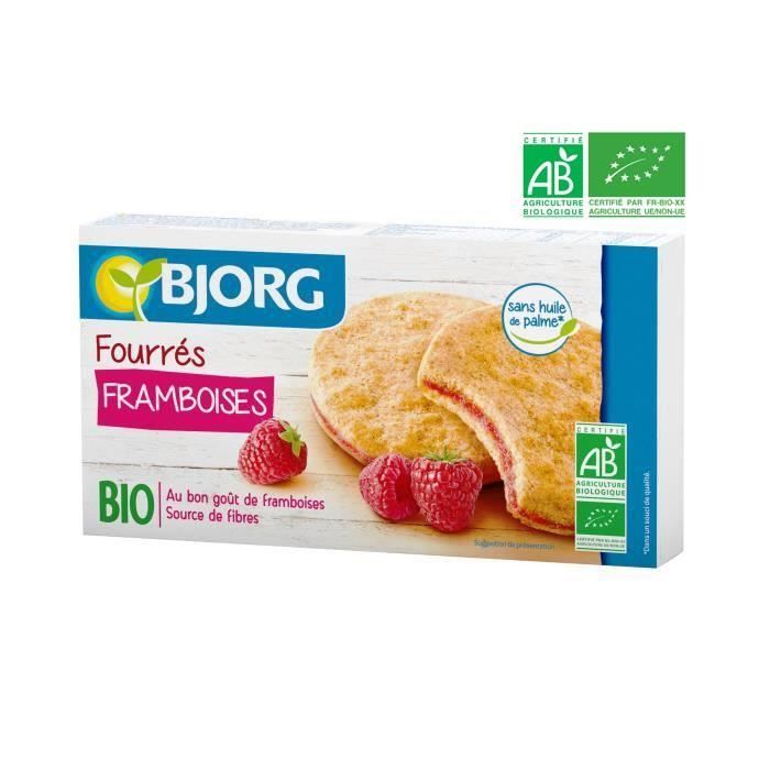 BJORG Fourres aux Framboises - Bio - 175 g