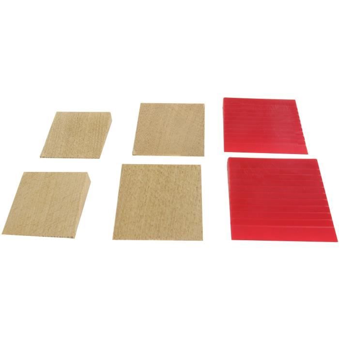 Assortiment de 6 coins d'emmanchage
