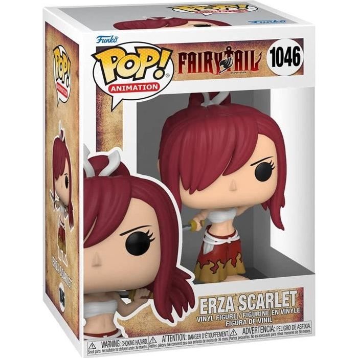 Figurine Fairy Tail - New Erza Scarlet - Pop 10 cm