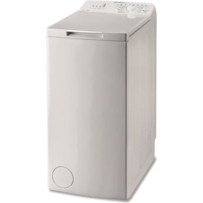 INDESIT Lave-linge top 6kgs BTWNL60300FR/N - 40cm - 1000 tr/mn