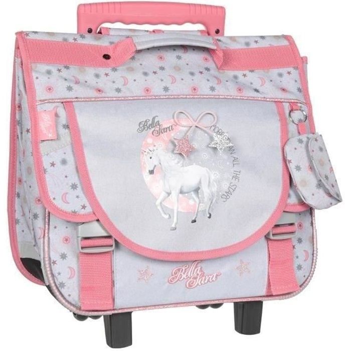 FKIDABORD - Cartable a roulettes 38 cm bella sara moon