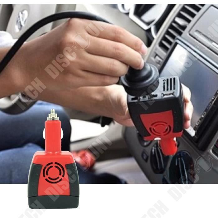 TD® Convertisseur 12V à 220V 150W sur allume-cigares-chargeur allume cigare-équipement auto pour charge-accessoire de charge auto