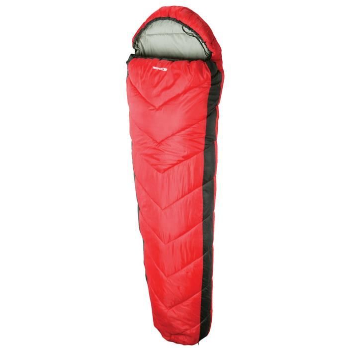 TRESPASS Sac de couchage Doze - 3 saisons - Rouge