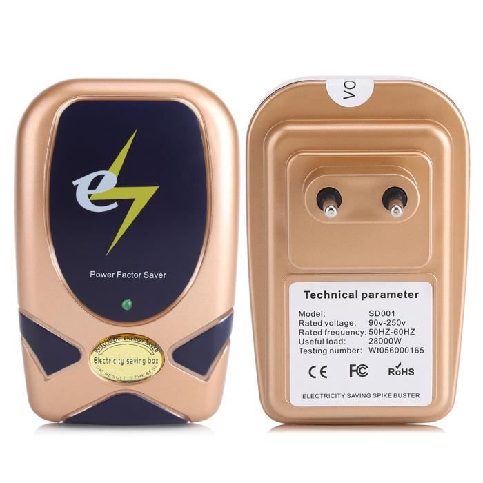 28KW Appareil Economiseur d'Energie Electrique Digital d'Appareils Electroménagers d'Economie d'Energie EU PLUG---QILU