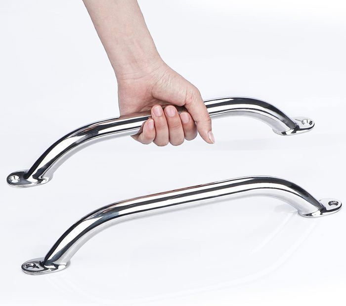 Poignée De Maintien Bateau En Inox 316 - 168 Mm, Poli Miroir, Pour Yacht, Camping-car - 6