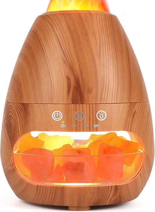 Purificateur D Air Humidificateur Diffuseur Huile Essentielle Flamme - BRASERO Cheminée Diffuseur Huile Essentielle