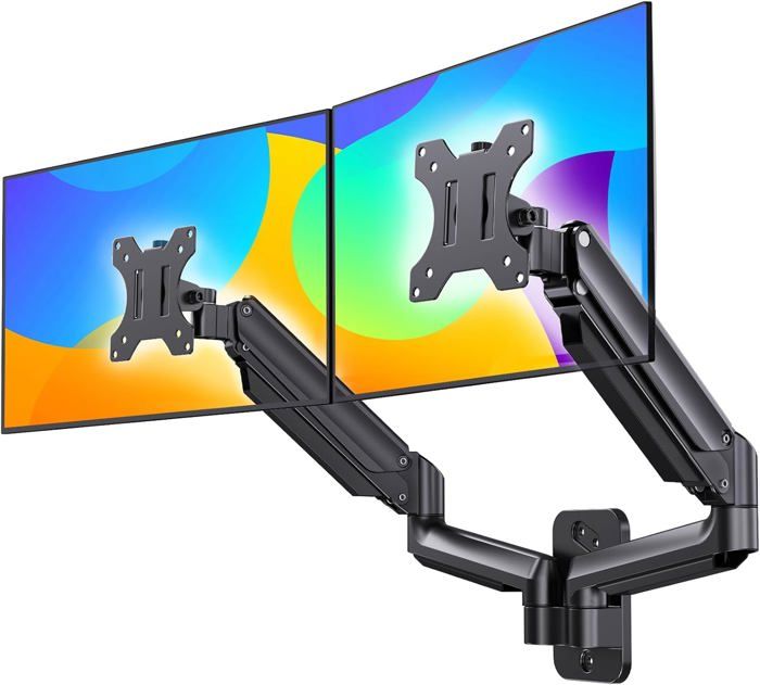 Support VESA UPGRAVITY Support Mural Double Moniteur Pour Deux écrans ...