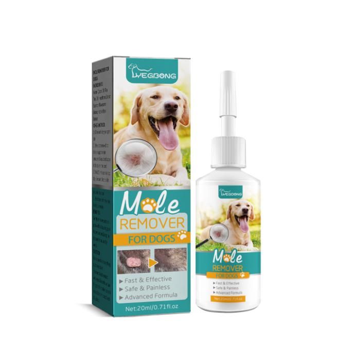 Éliminateur de Verrues pour Chiens Dissolvant Naturel pour Chien Traitement Efficace des Verrues pour ChiensNaturel et Doux20