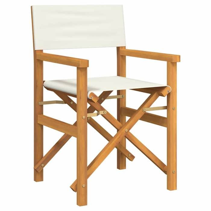 Chaises de metteur en scène-chaise d'appoint pliantes lot de 2 Bois ...