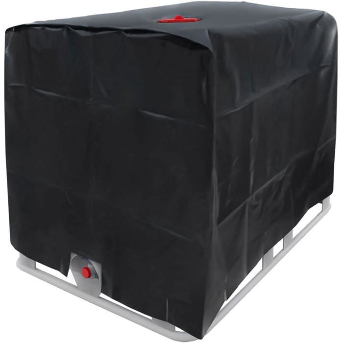 Bache pour Cuve 1000L IBC,Housse de Protection, Anti-UV Anti-poussière Couverture Container