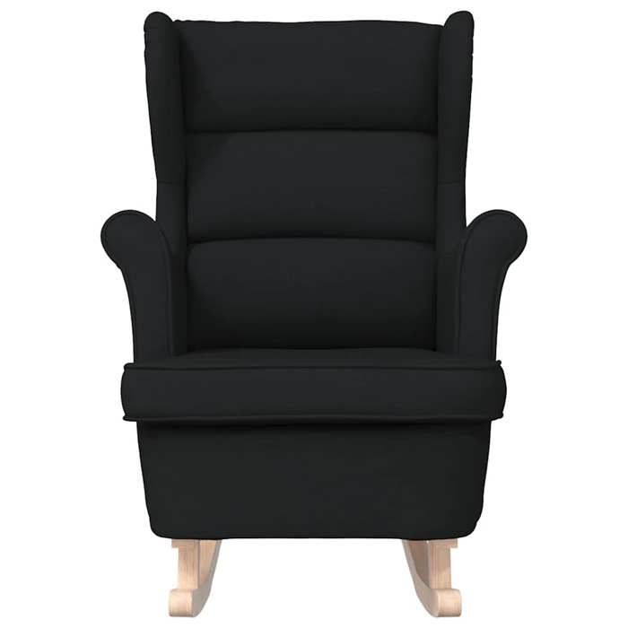 En soldes - Chaise à bascule simple - Chaise de canapé Fauteuil pour séjour - noir 74x90x102 cm tissu 8_1259964