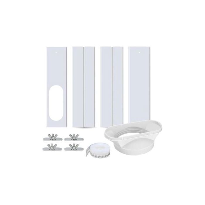 Kit fenêtre clim portable – plaque étanche réglable pour climatiseur mobile