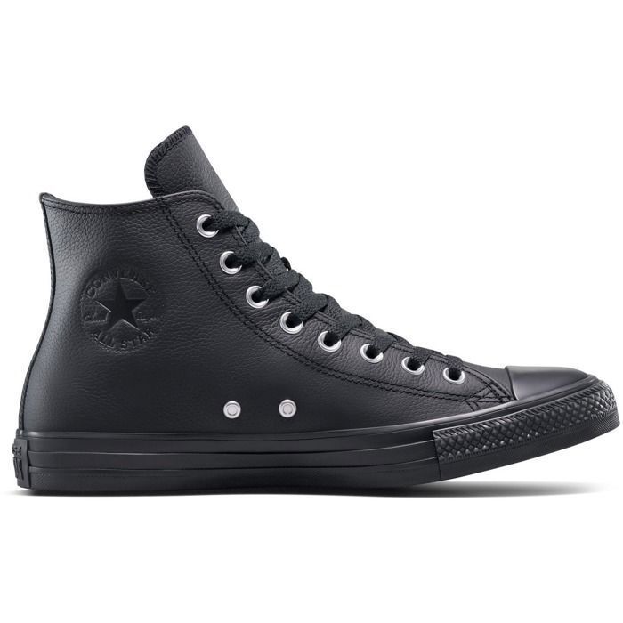 Baskets Converse Chuck Taylor All Star Water-Repellent Leather Noir Homme Baskets Converse Chuck Taylor All Star Water-Repellent Leather Noir Homme