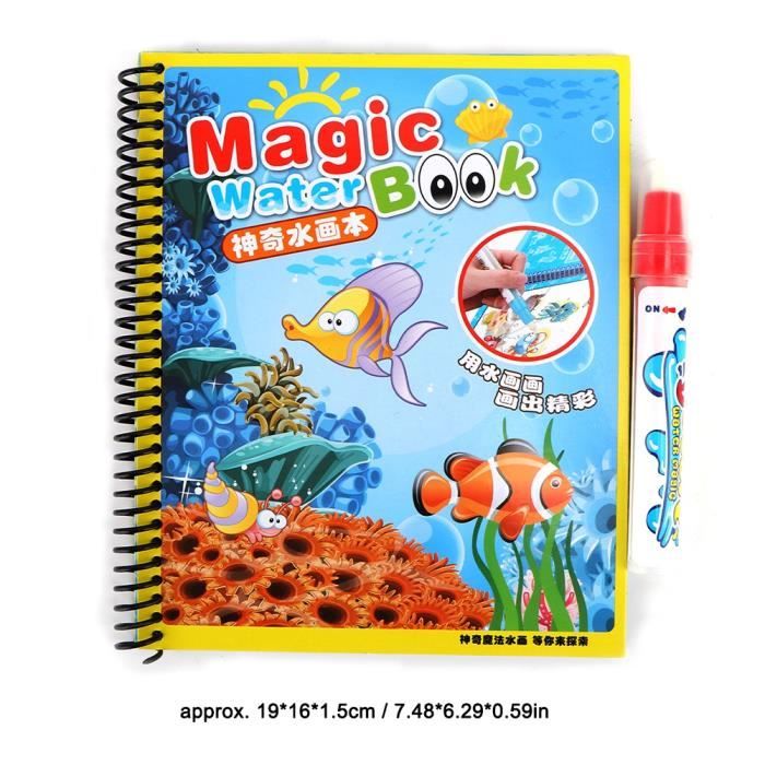 Dessin A L Eau Coloriage Peinture Livre Pour Bebe Enfants Jouets D Eveil Educatifs 2 Shy Cdiscount Jeux Jouets