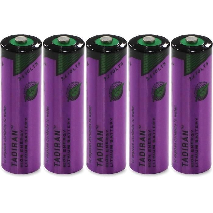 Tadiran Aa/ R6 Ls 14500/SL-760 3.6V Batterie Lithium 2200 MAH Haut Énergie Neuf