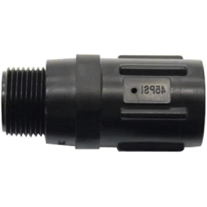 Vanne Régulateur De Pression D'Eau Réglable Avec Jauge - Filetage G3/4", Pour Jardin, Camping-car, RV