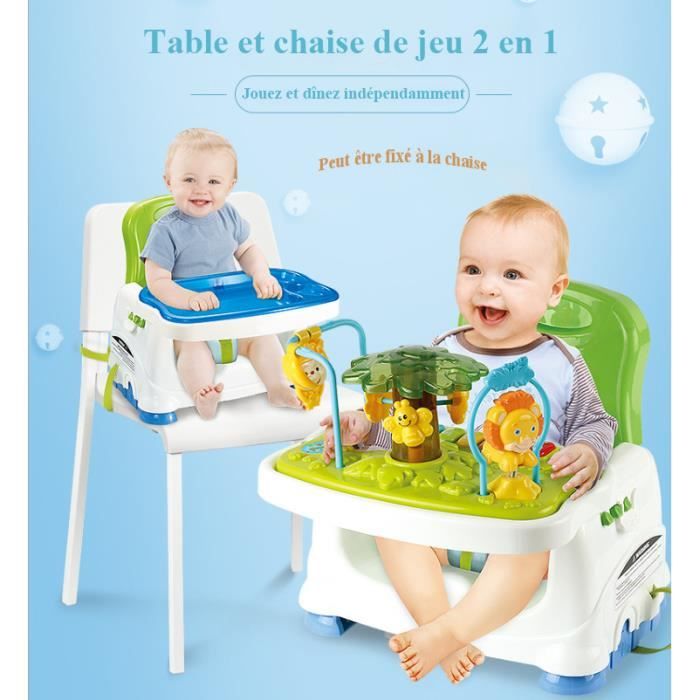 Siege Chaise Pour Repas Table A Manger Et Chaise Pour Bebe Chaise Rehausseur Pliable Et Portable Vert Cdiscount Puericulture Eveil Bebe