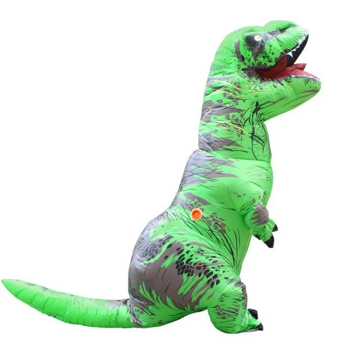 1PCS T Rex Costume Dinosaure gonflable Adulte Costume T-rex fantaisie  Déguisé pour Halloween Vert foncé - Cdiscount Jeux - Jouets
