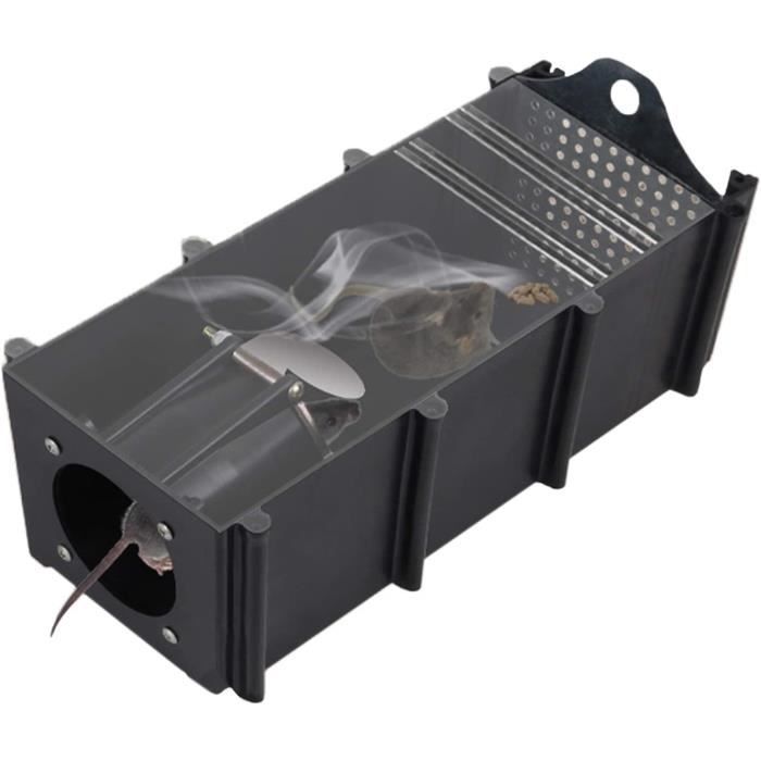 Piège à Cage Humain Pour Rongeurs | 23.5x11.5x11.5cm | Pour Rats, Souris, Écureuils | Sans Cruauté
