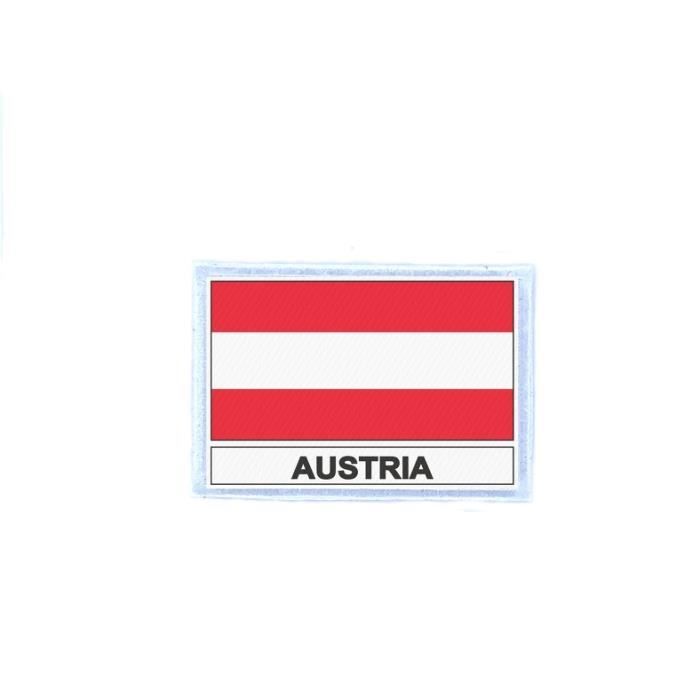 Ecusson patch badge imprime drapeau A Autriche