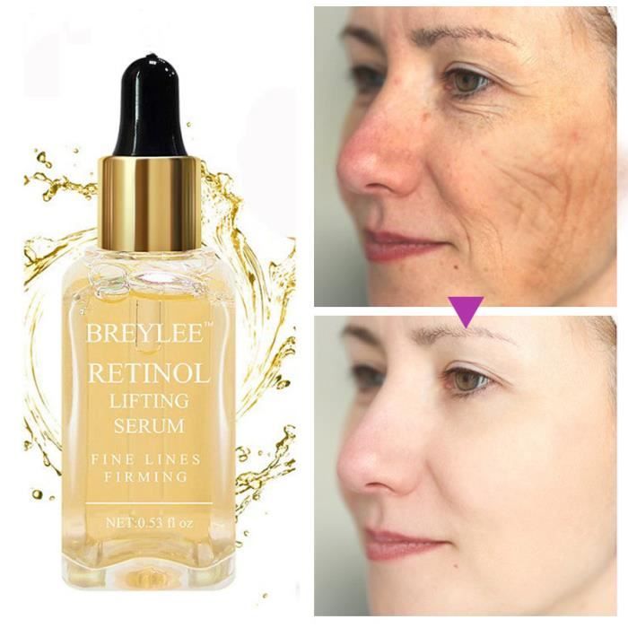 Sérum de Lifting au rétinol, Essence de collagène Antiâge, huile