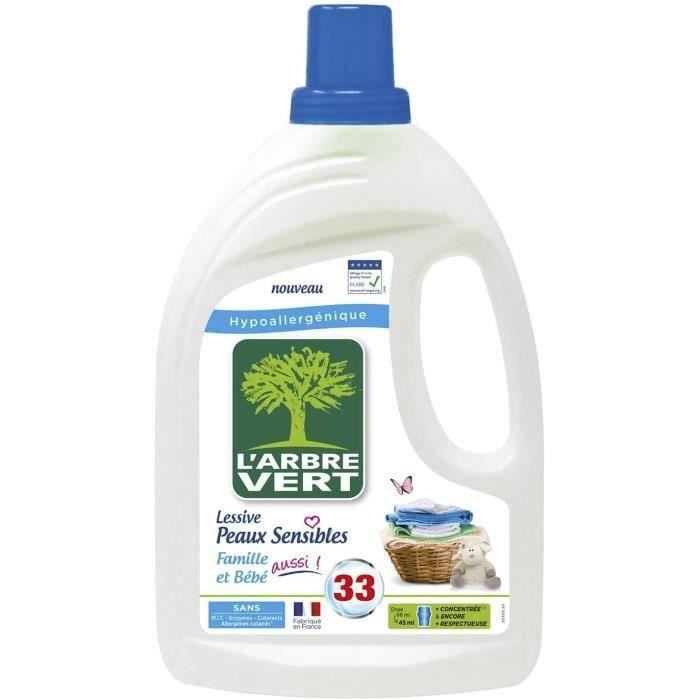 L Arbre Vert Lessive Liquide Peaux Sensibles Famille Et Bebe Sans Allergenes 33 Lavages 1 5 L Kk64 Achat Vente Lessive Cdiscount L Arbre Vert Lessive Liquide Peaux Sensibles Famille Et Bebe Sans Allergenes 33 Lavages 1 5 L Kk64 Achat Vente Lessive Cdiscount