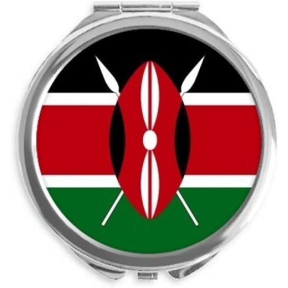 Écusson brodé Kenya - 8 x 6 cm