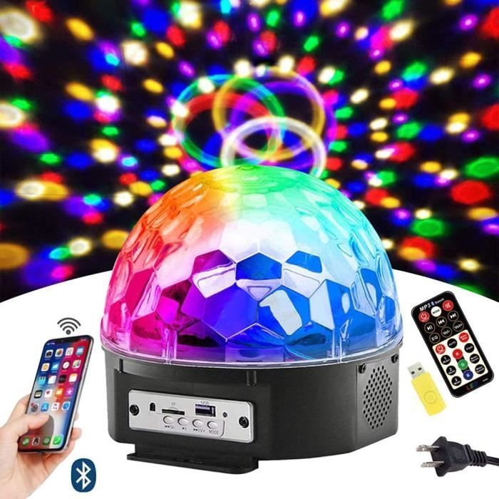Projecteur LED Effet Disco à Commande Sonore - 90 Modes De Lumière - Télécommande Sans Fil - Pour Fêtes, Soirées, DJ