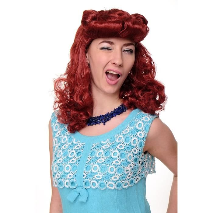 Perruque rebelle adulte Clearance